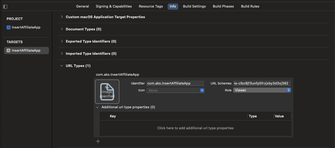 iOS Bundle identifier